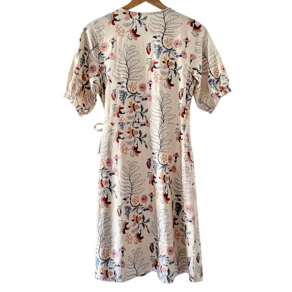 Spartina 449 Bevin Wrap Dress Bellinger Floral Branch Size XS - Picture 10 of 11